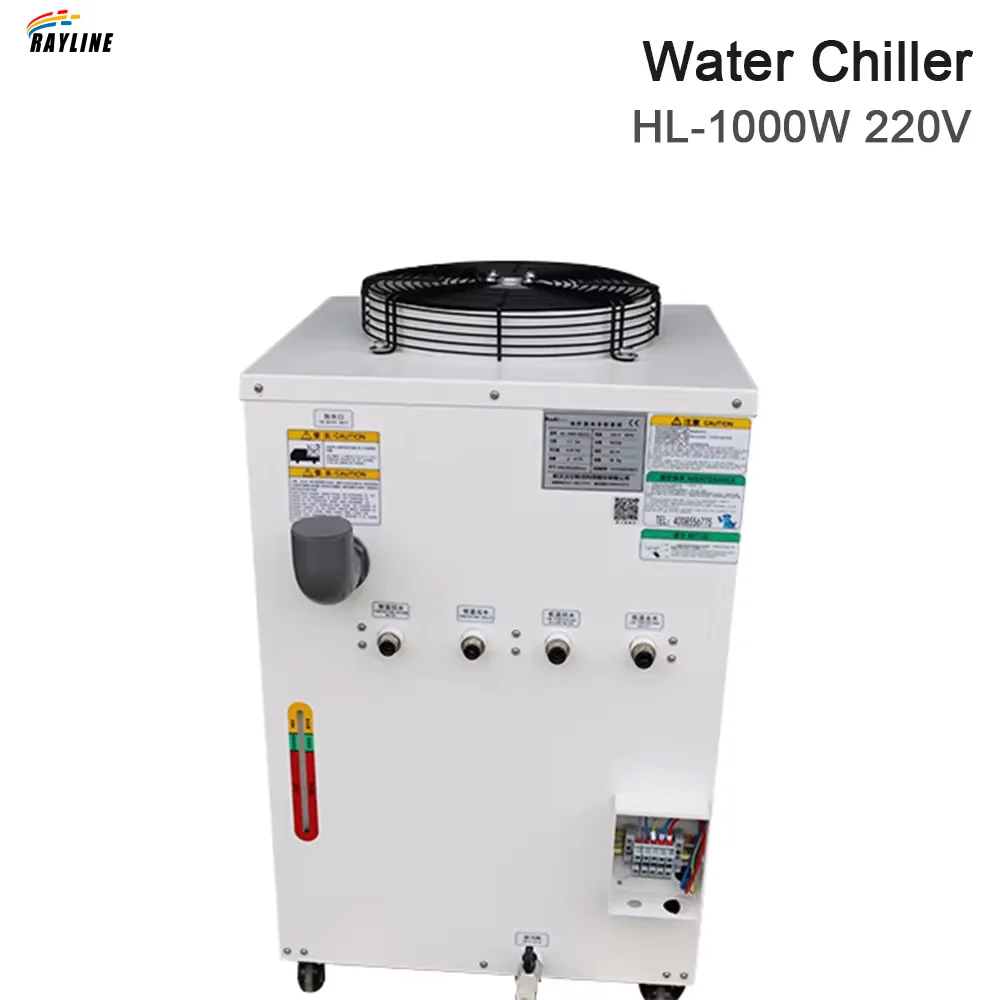 1000w Industrial Water Chiller HL-1000 water cooling 220V 50Hz 60HZ for CNC Laser Welding Cutting Machine 2 years warranty