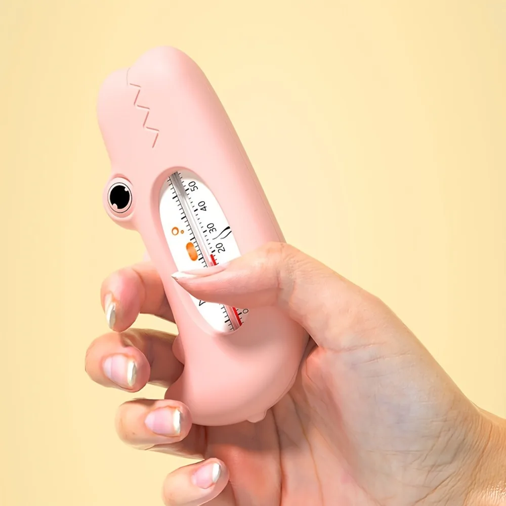 Pet Bath Water Thermometer - Easy-To-Read, Battery-Free Temperature Gauge for Dogs and Cats