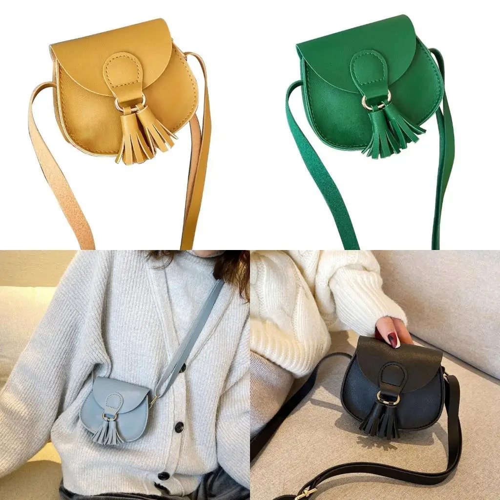 

X90D PU Leather Shoulder Bag Crossbody Bags for Children Girls Casual Bag