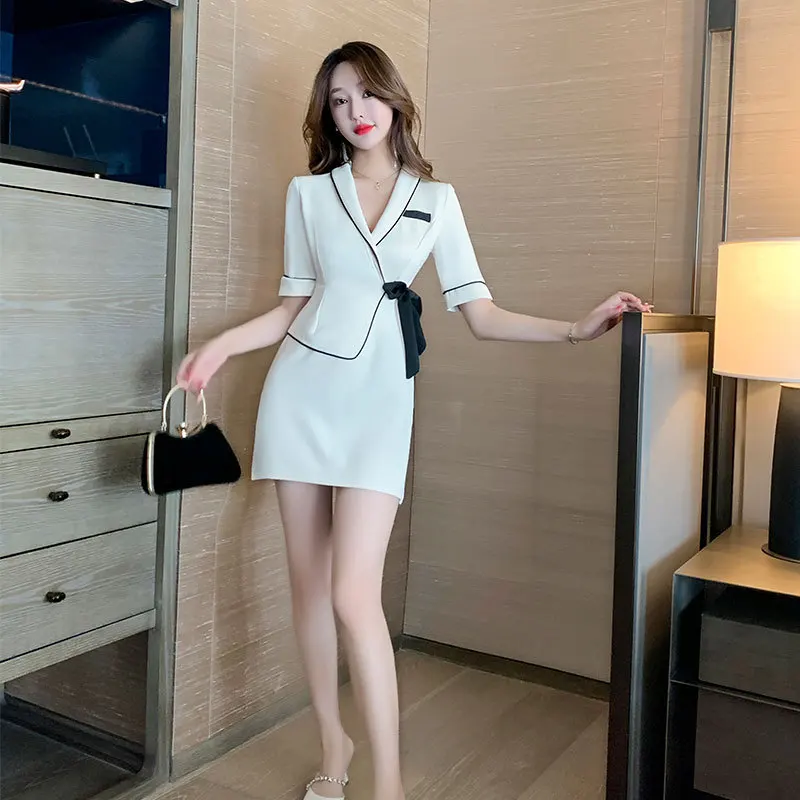 

Женская рабочая одежда, костюм, отель, официант, салон красоты, спа, массаж ногтей, кафе, сексуальная ванна для ног, сауна, техник, комбинезон, юбка, униформа