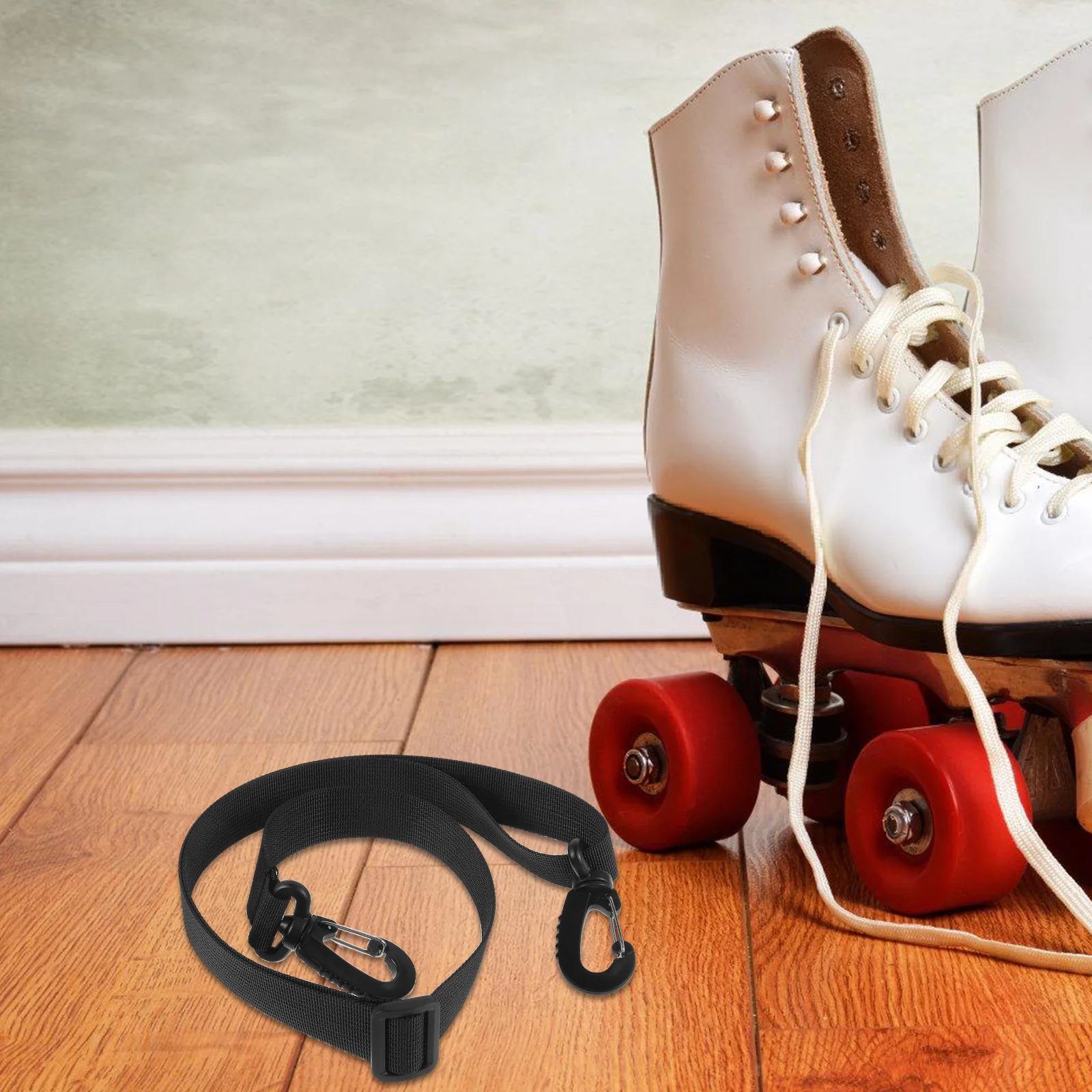 

Ski Boot Strap Adjustable Nylon Quick Fastening for Snowboards Ice Skates Shoulder Hand Carrying Strap Ski Boots Carrier Skate