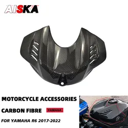 100% Real 3K Carbon Fiber For Yamaha R6 2017 2018 2019 2020 2021 2022 Motorcycle Accessories Front Tank Cover Airbox Fairing Kit