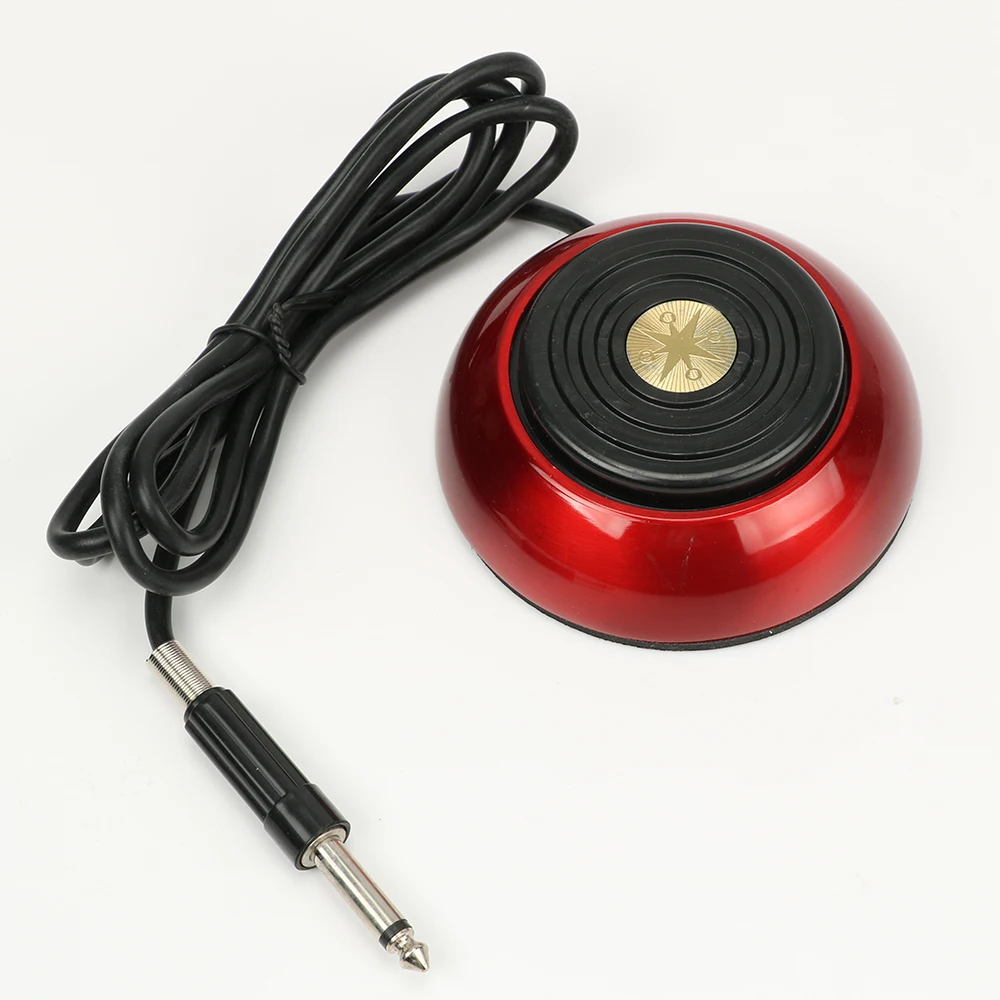 

Tattoo Foot Pedal Machine Switch - Round Tattoo Foot Pedal 360 Degree Pro Stainless Steel Switch for Tattoo Power Supply