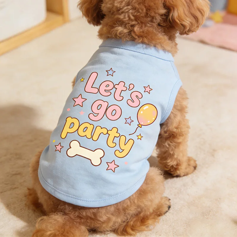Puppy Summer Clothes Dog Fancy Vest for Small Breeds Dogs Pet Comfortable Pomeranian One Piece Ropa Perro Costume Roupa Vestido