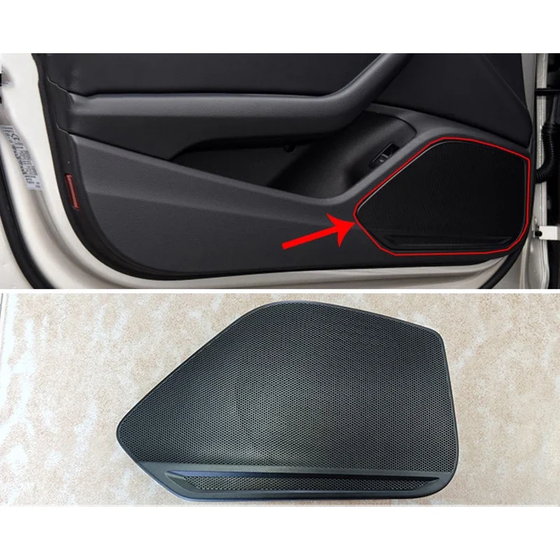 

Auto Front Rear Interior Door Audio Speaker Cover Trim Panel Cover Replacement for Audi A4 B9 2017 2018 2019 2020 2021 8W0035419