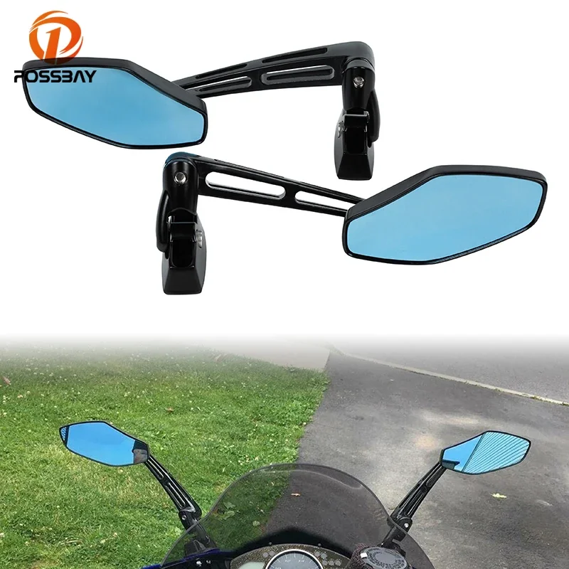 Motorcycle Rearview Mirrors moto Accessories For Honda CBR 250R 600F4 600RR Kawasaki ZX 6R 10R Suzuki GSXR 600 YZF R1 R6 espejos