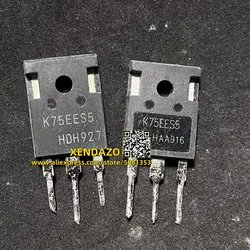 5PCS/LOT IKW75N65ES5 K75EES5 IKW75N65EH5 K75EEH5 IKW75N65EL5 K75EEL5 650V 75A TO-247 IGBT Single Tube