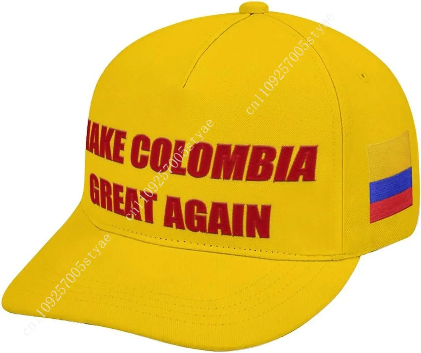 Make Colombia Great Again Hats Mans Womans Embroidery Baseball Cap Fashion Embroidered Ballcap Patriotic Dad Hat Trucker Caps