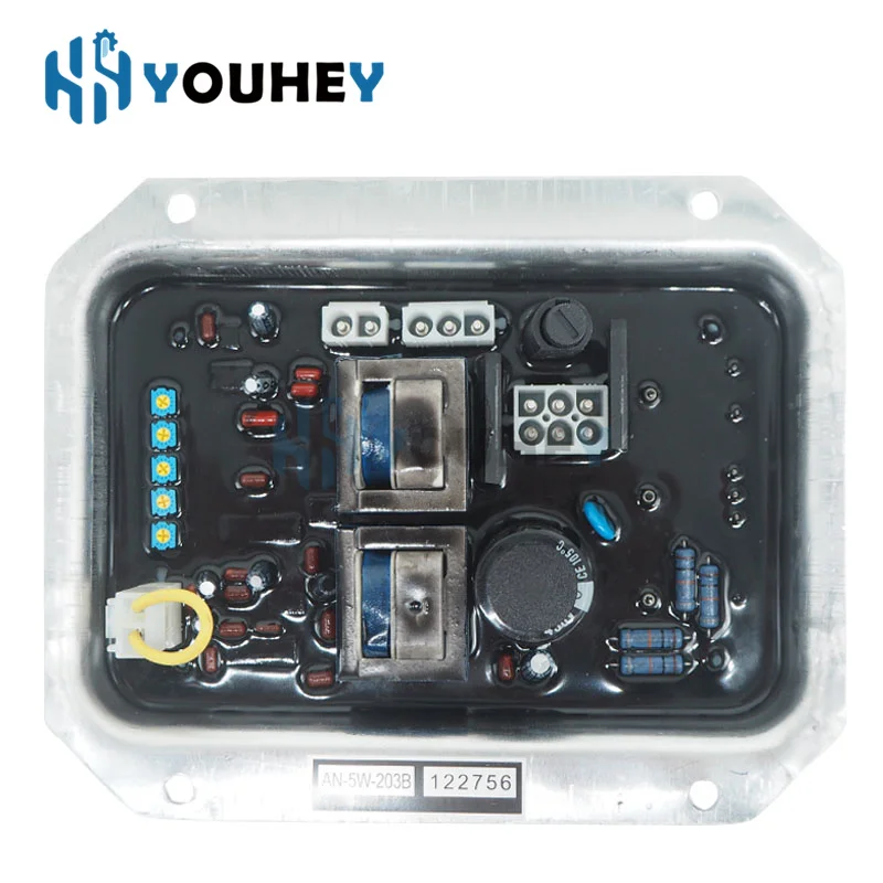 AN-5-203 AN-5W-203B AVR Automatic Voltage Regulator Stabilizer Control Module Japan Denyo Generator Parts Compatible Original