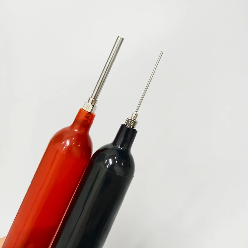 1.5inch 38mm Blunt Tip Luer Lock Needles 8-18G Stainless Steel Dispensing Needle Set for Lab Liquid Glue Pack of 12