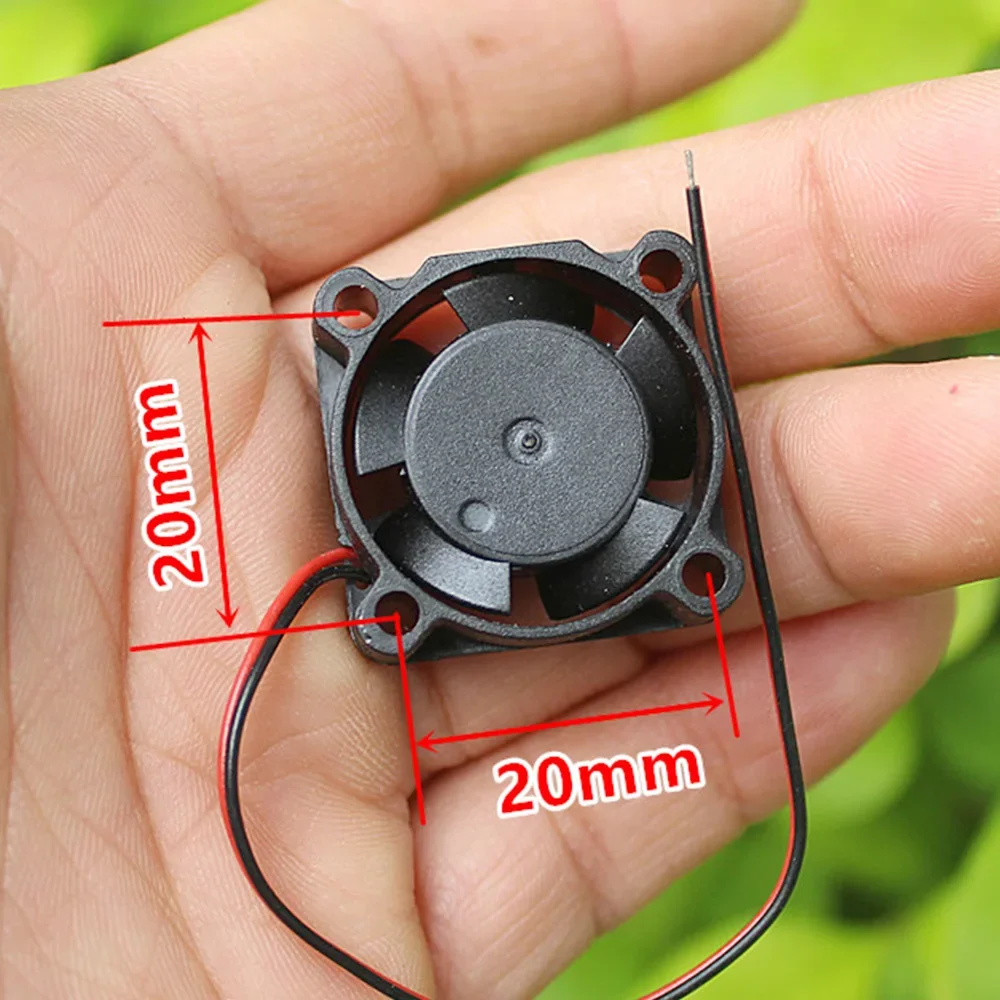 2510 Brushless Fan 0.5W DC 4V 5V 7.4V 25X25X10MM Silent Oil Bearing UAV CPU Raspberry Pi Mini Cooling Fan 2.5cm 25mm Cooler Fans