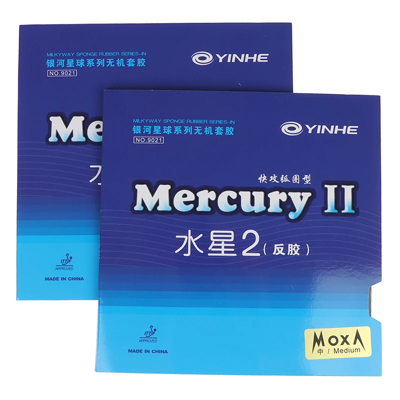 

[LA][LA]1Pc MERCURY 2 Table Tennis Rubber Galaxy Pips-In Original YINHE Ping Pong Rubber