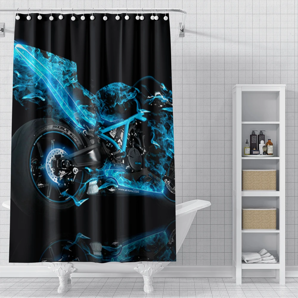 home shower curtains for bathroom Landscape animals waterproof fabric bathroom Curtains modern shower curtain 180x200 240x200