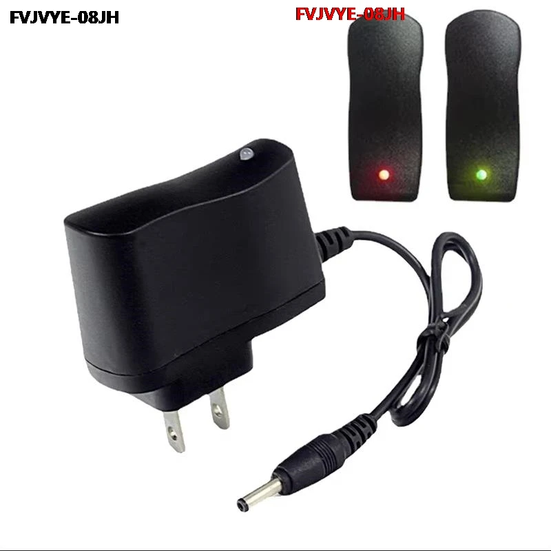 4.2V 500mA DC 3.5mm US Plug Smart Charger - 18650 Battery Power Adapter for LED Flashlight/Torch  B2