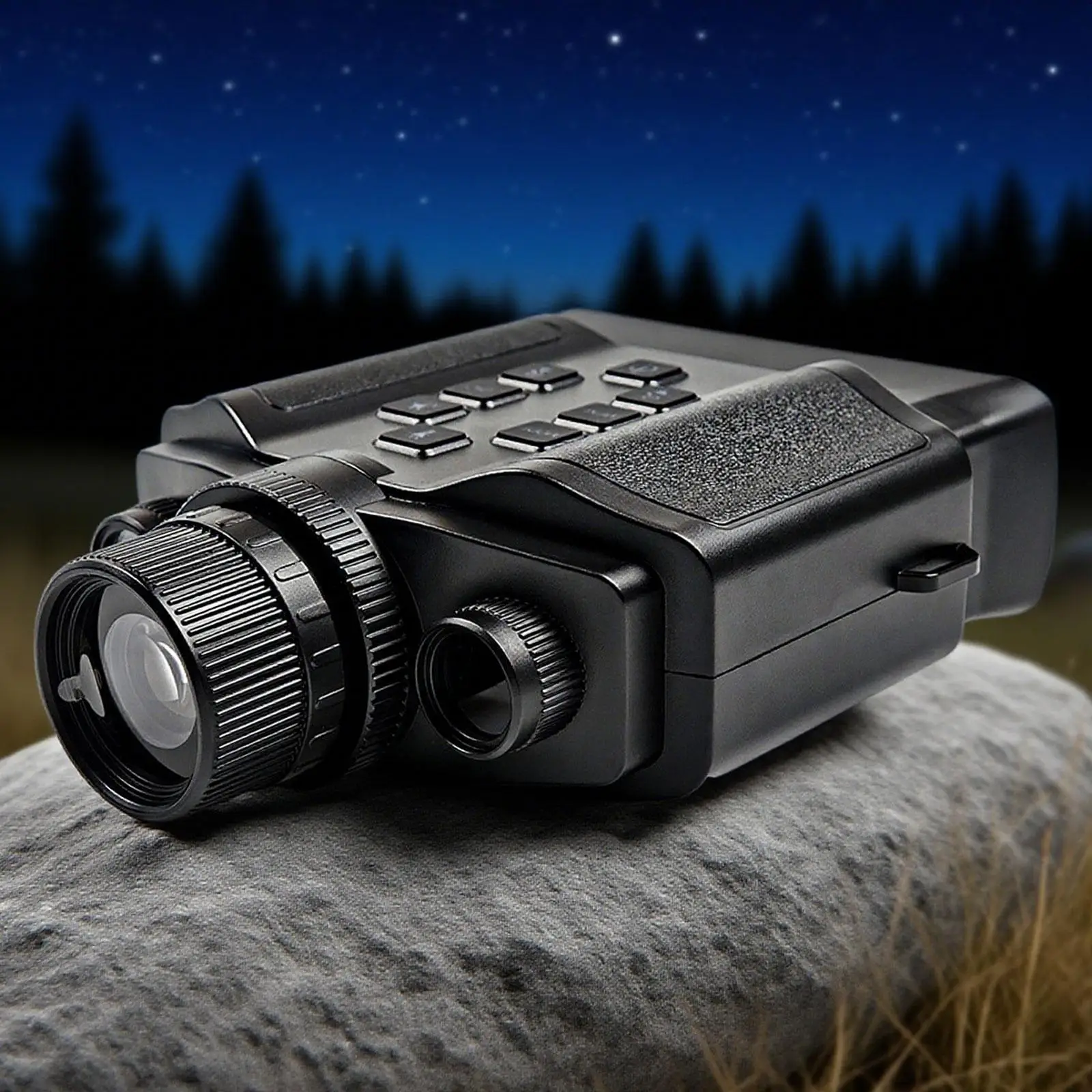 Night View Binoculars 60MP Night View Goggles for Security Wildlife Travel