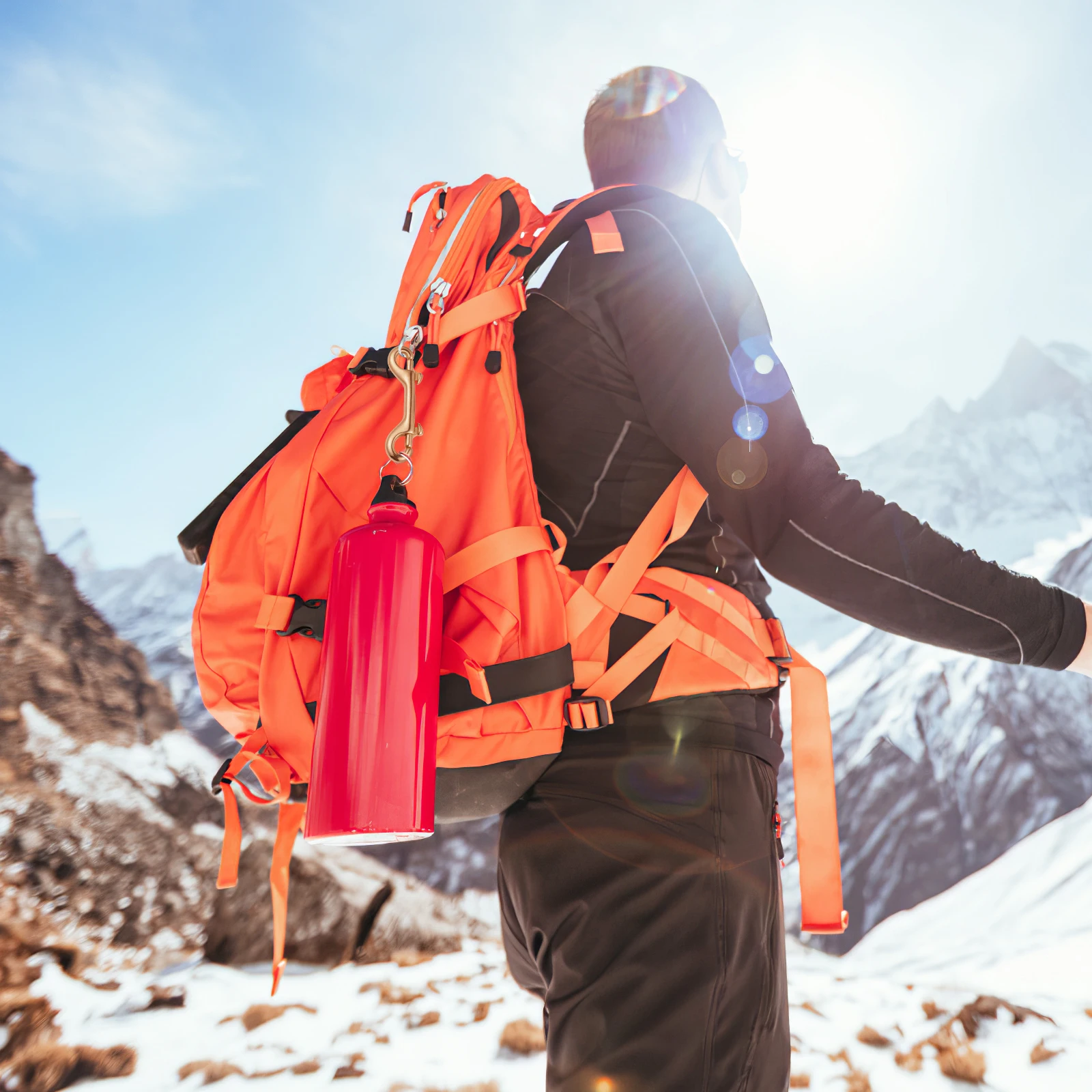 4 pezzi Accessori di fissaggio con gancio in ottone Doppio attacco girevole a scatto Chiusura a moschettone Borsa Cinghie Portachiavi Guinzagli per cani Decorazione artigianale