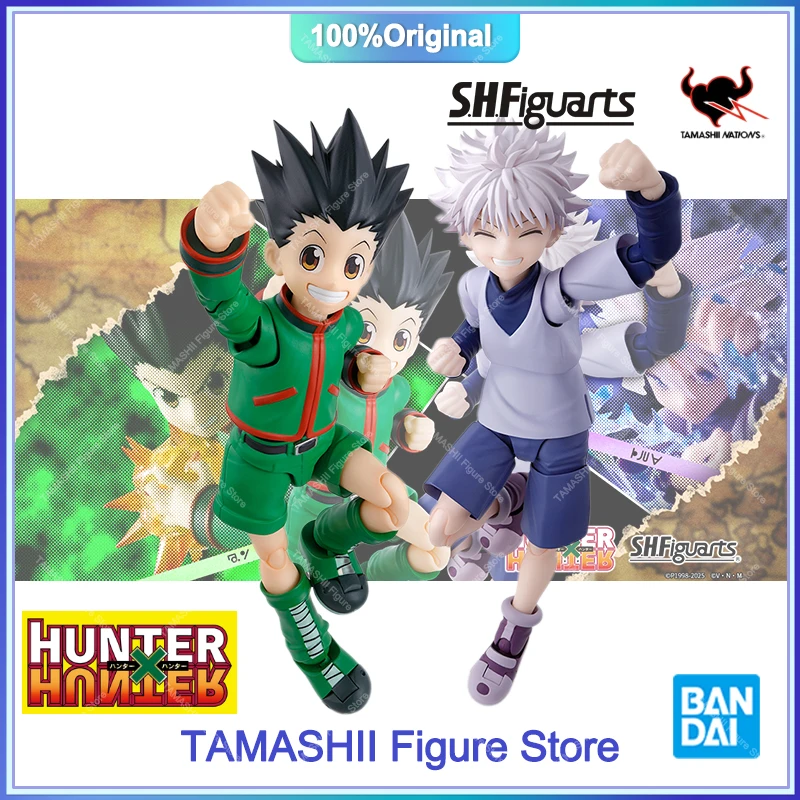 バンダイ-ハンター × ハンターのアクションフィギュア,s.h.figuarts