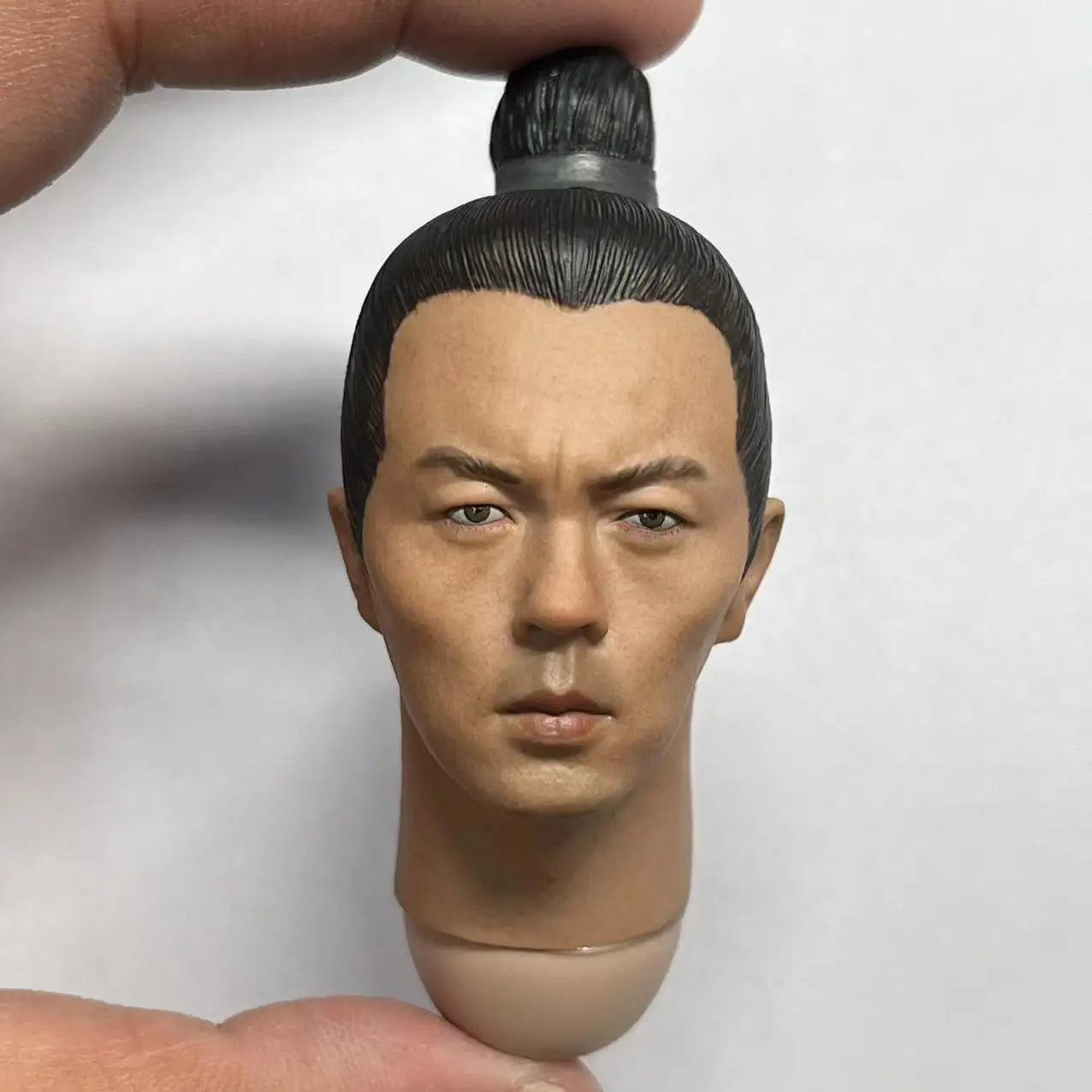 

1/6 Scale Miu Tse Xie Miao Male Head Sculpt Carving Model Fit 12'' Soldier Action Figure Body Dolls