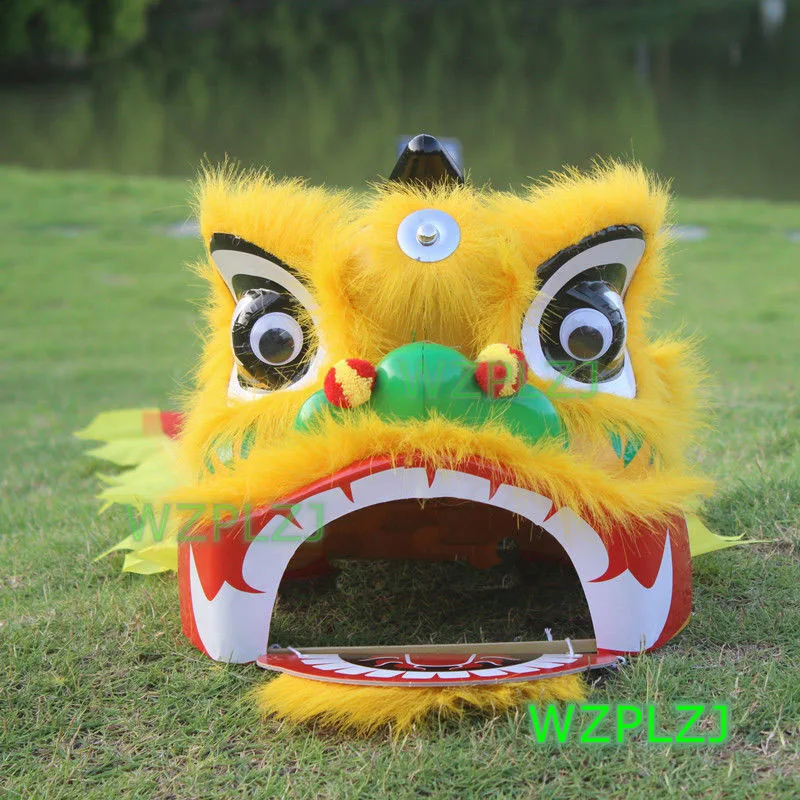 لعبة زي رقص الأسد مقاس 12 بوصة لعمر 3-5 سنوات للأطفال الأولاد والبنات وحفلات الأطفال ومرحلة الكرنفال الرياضية #1