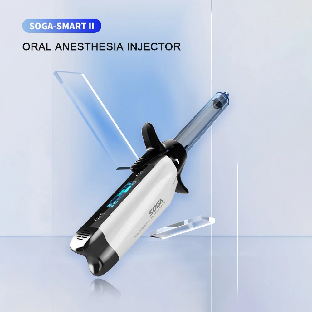 Wireless Dental Anesthesia Injector SOGA Smart II Painless Oral Digital Anesthesia Injector Dental Clinical Oral Equipment