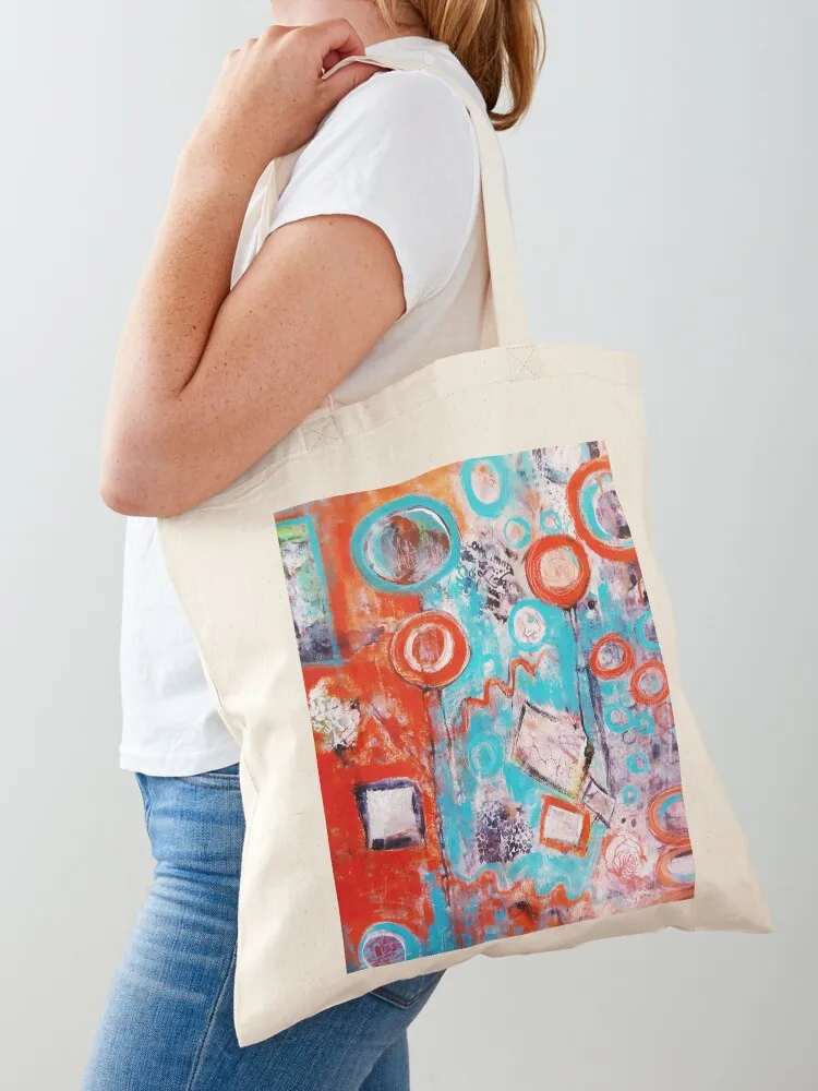 

Something orange Tote Bag Large bags for women eco bag folding personalized tote canvas bags