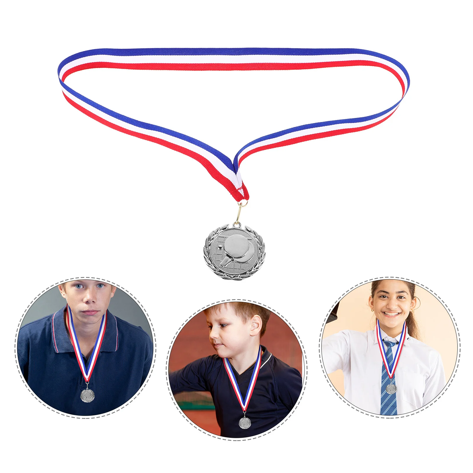 

Sturdy Metal Medal for Table Tennis Competition Zinc Alloy Medal Sports Events Party Favors Versatile Applications