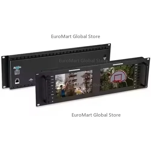 

D71 PLUS-H/D71 PLUS Двухэкранный дисплей 7 дюймов, 1920x1200, 450 кд/м², 3U, для установки в стойку, 4K HDMI-совместимый, SDI, IPS 1920x1200