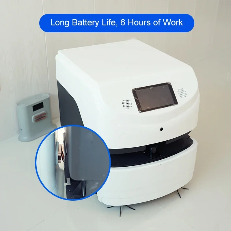 Duurzame automatisch vloerveegmachine Slimme schrobrobot Intelligente stofzuiger en dweil Automatische vloerveegmachine