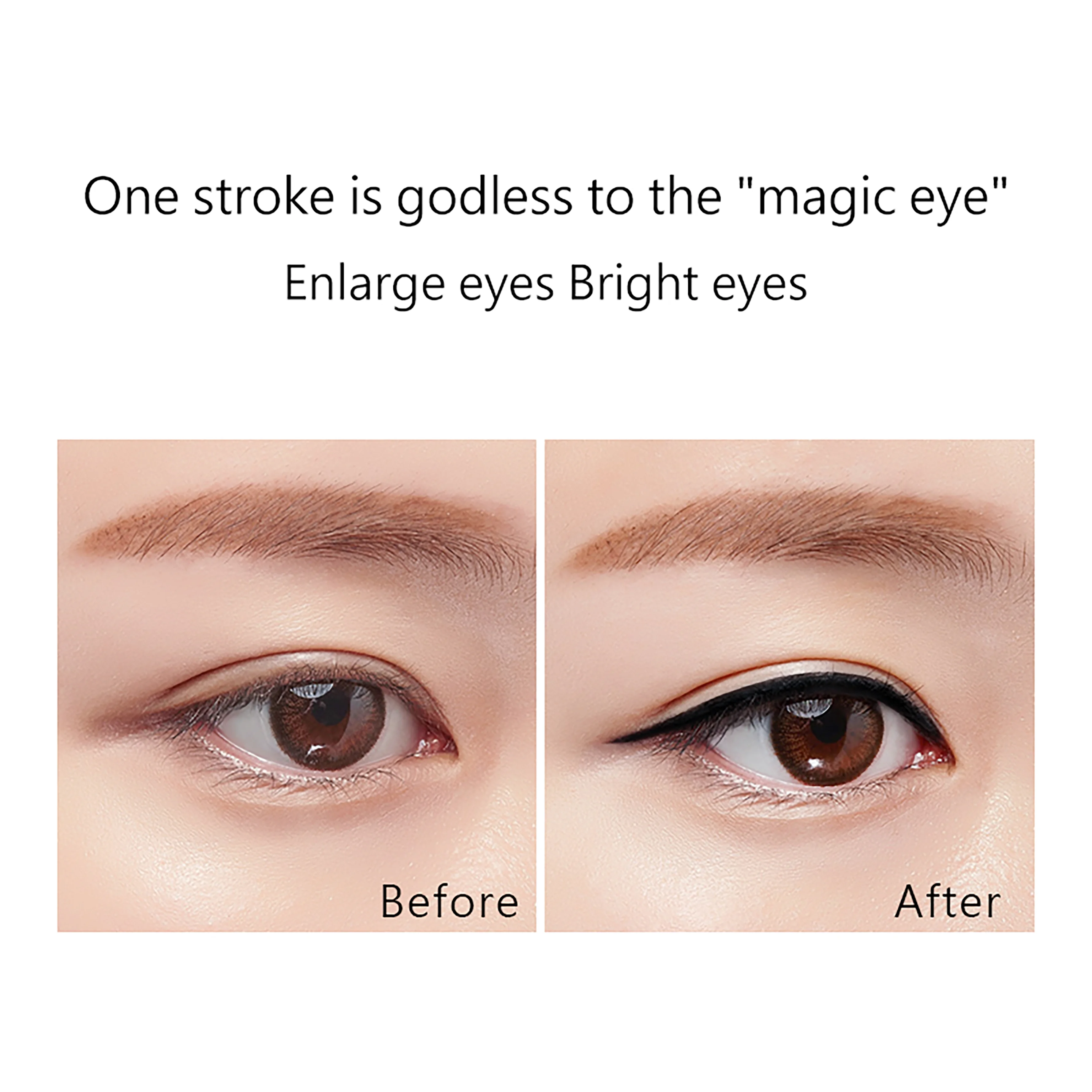 NOVO 防水・耐汗性 長持ちジェルアイライナーペンシル - 毎日使いやパーティーにも最適なスマッジプルーフ