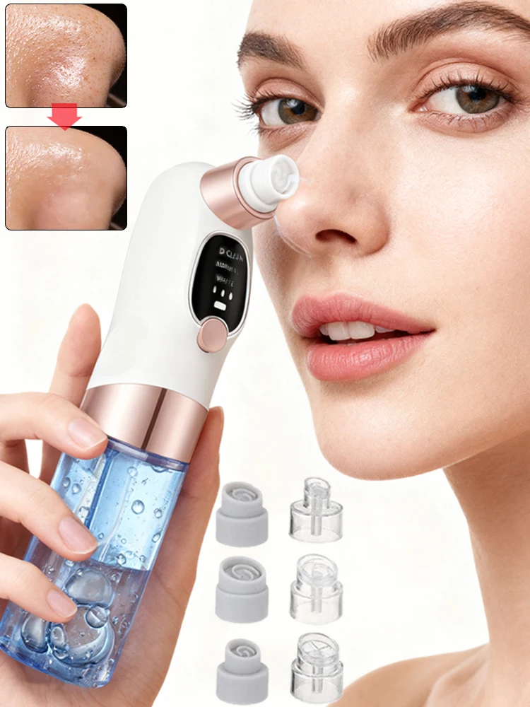 AliExpress peicon Blackhead Remover Electric Black Head Remover Pore Vacuum Cleaner Micro Small Bubble Rechargeable Water Cycle Black Dot Remove