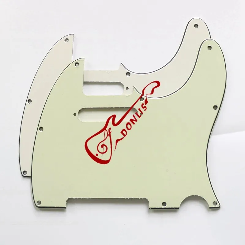 Vintage white electric guitar guard Mint Green 8 nail exit guitar panel