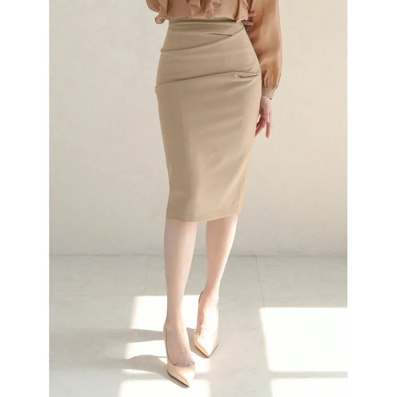 2025 الدراما الكورية الناضجة الأوروبية والأمريكية نصف تنورة الصيف المرأة نمط تي شيرت نصف تنورة الكمثرى على شكل ماتشا