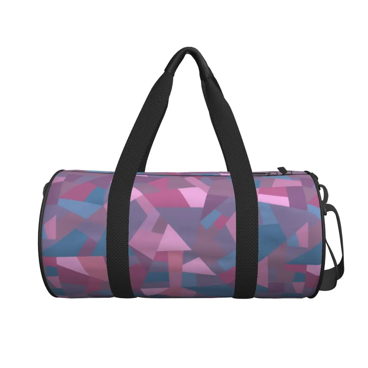 

Geometric Printed Travel Bag Abstract Polygonal Training Gym Bag Couple Custom Large Graphic Sports Fitness BagsOutdoor Handbags