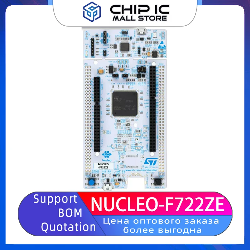 

NUCLEO-F722ZE Nucleo-144 Development Board STM32F722ZET6 Mcu 100% New Original Stock