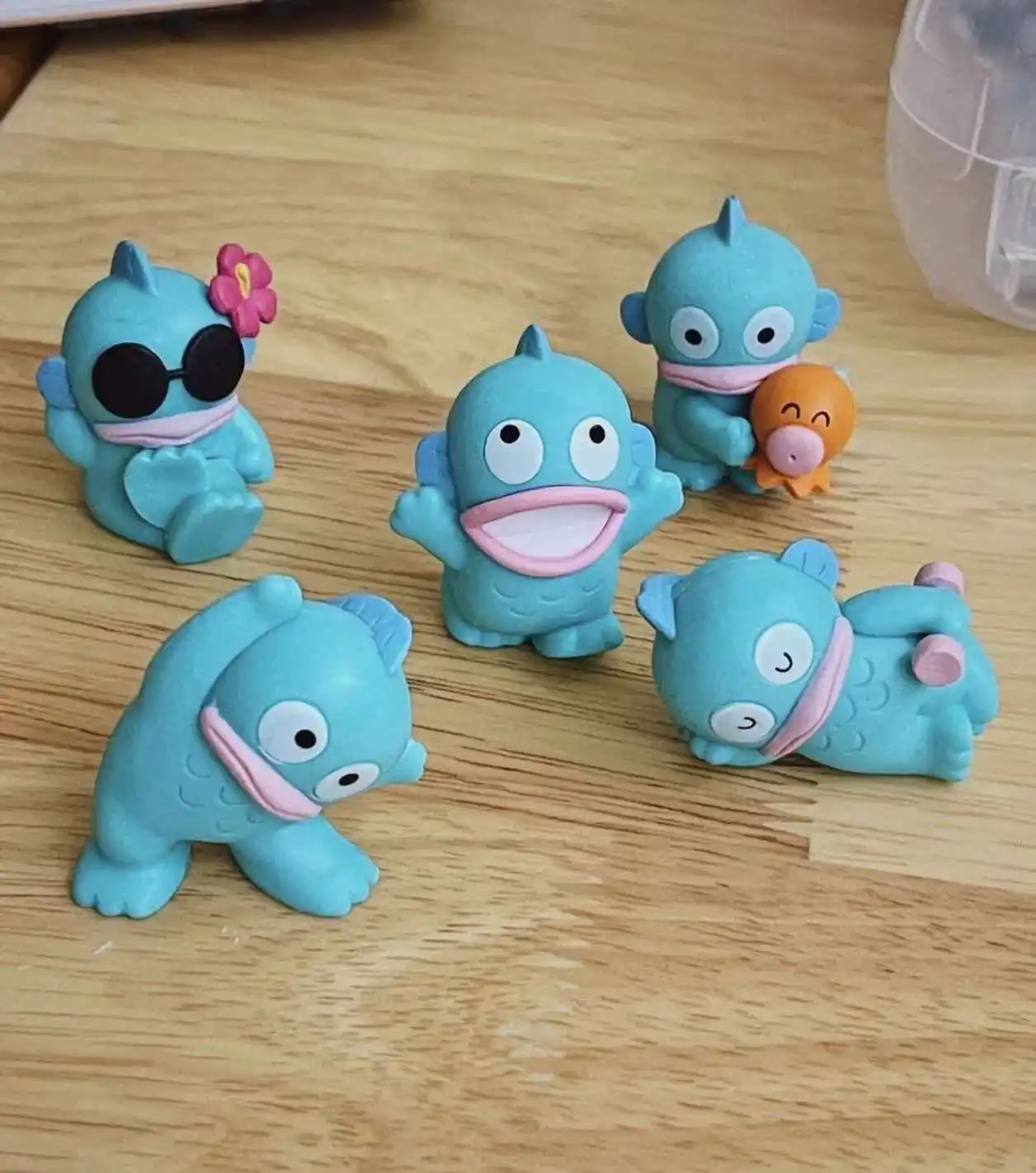 

Новая универсальная фигурка-рыбка ручной работы для декора автомобиля, выпечки, кукла-сюрприз в слепой коробке, подарок на День святого Валентина