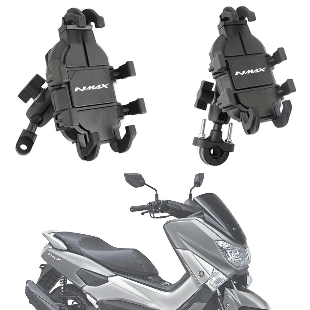 

Для YAMAHA NMAX 155 N-MAX 125 155 NMAX125 2015-2022 2023 аксессуары для мотоциклов противоударный держатель для руля