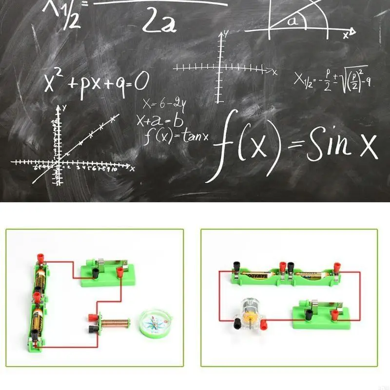 

37ME Physics Electric Circuit Learning Starter Science Lab Basic Electricity Magnetism Experiment Education Kits Set
