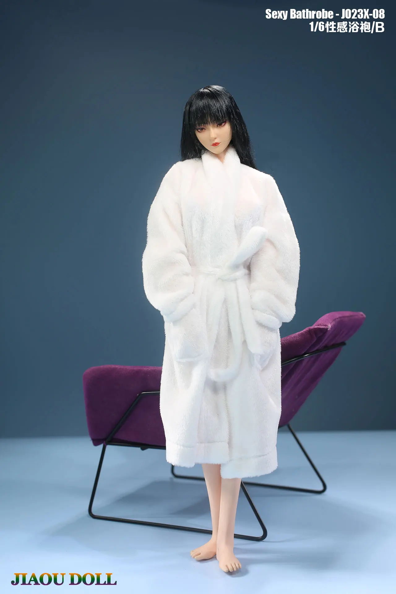 JO23X-08 1/6 scale female dolls clothes Sexy Bathrobe fit 12'' TBLeague JIAOU DOLL action figure
