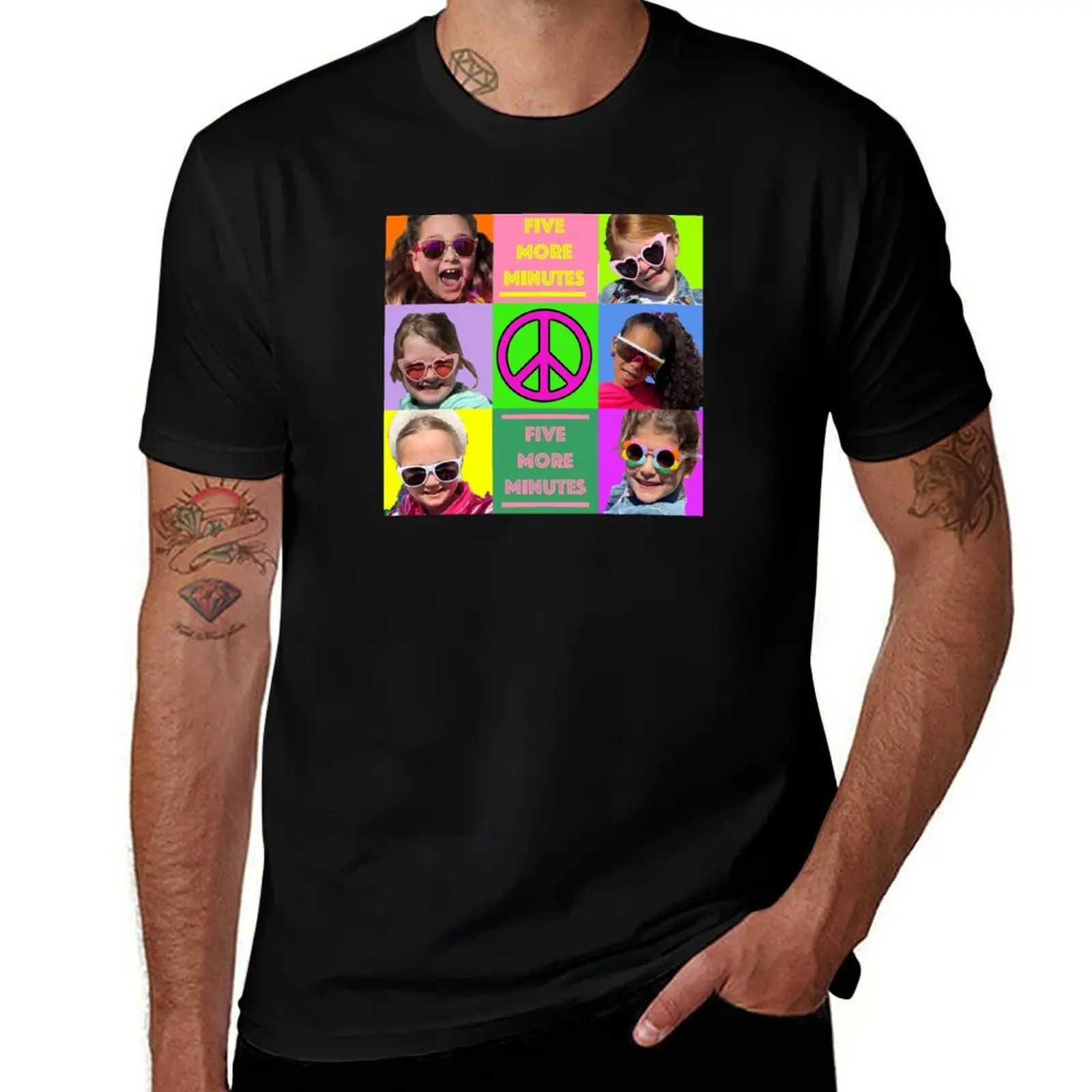 Five More Minutes 2023 T-Shirt Work Comfort for Men T-Shirt