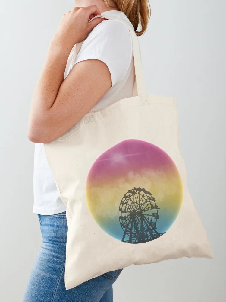 Subtle Pansexual Pride Flag Tote Bag Women bags Large bags for women tote bag screen
