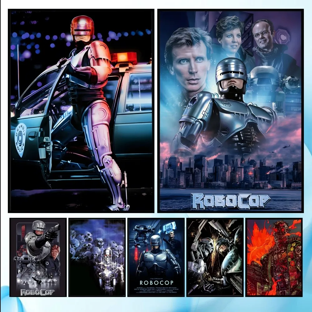 

Film Robocop Poster HD art sticky wall waterproof home living room bedroom bar aesthetic decoration