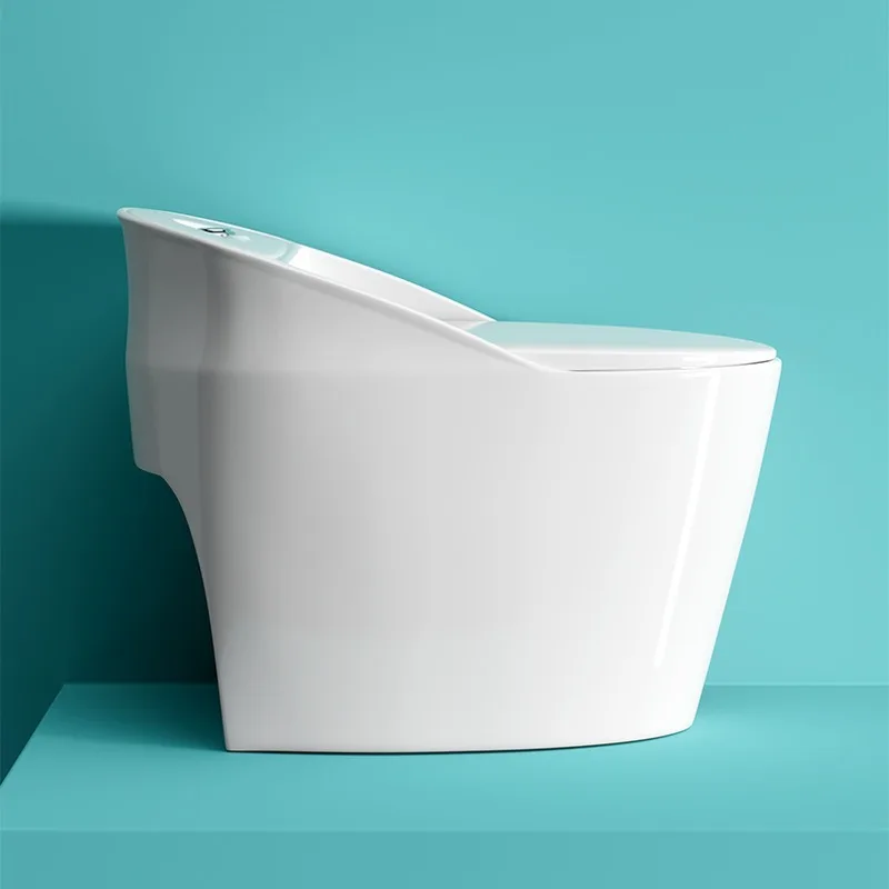 Toilet Manufacturers Wholesale Sanitary Ware Bathroom New One-piece Super Swirl Siphon Type Personalized Engineering Household
