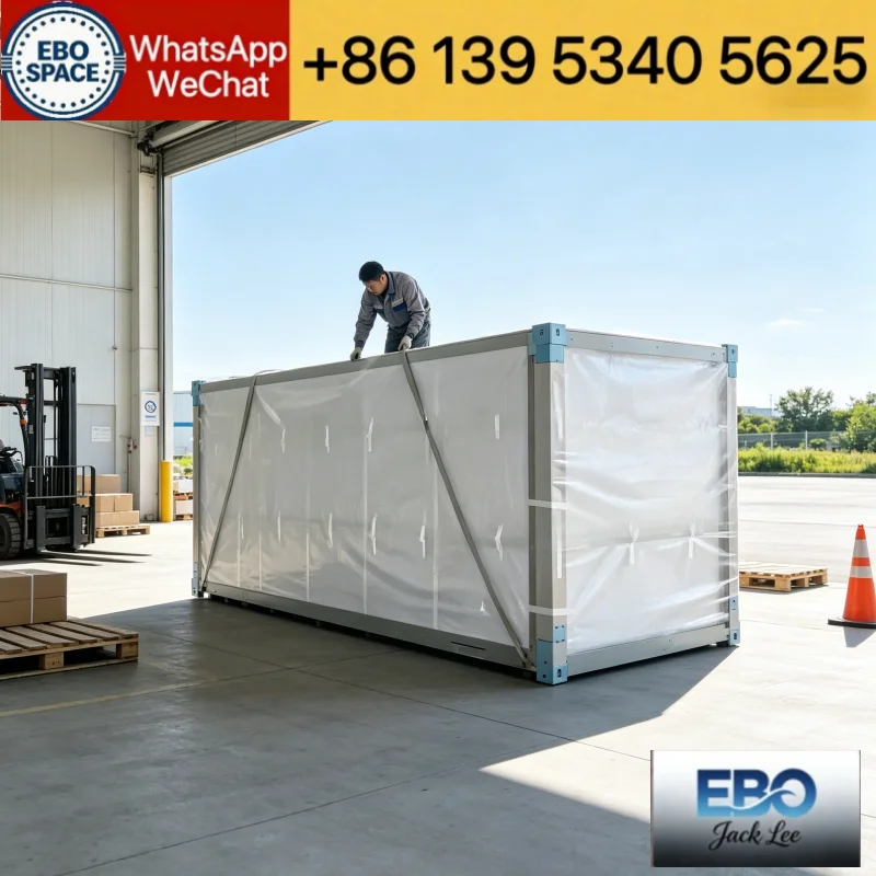 Factory direct 40ft capsule tiny house, space capsule villa, fast-build waterproof Transport Container Home