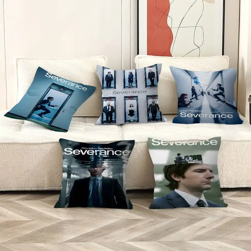 TV Show Severance Pillowcase toon Gift Cushion Cover Bedroom Home Sofa Chair Seat Decor pillow case