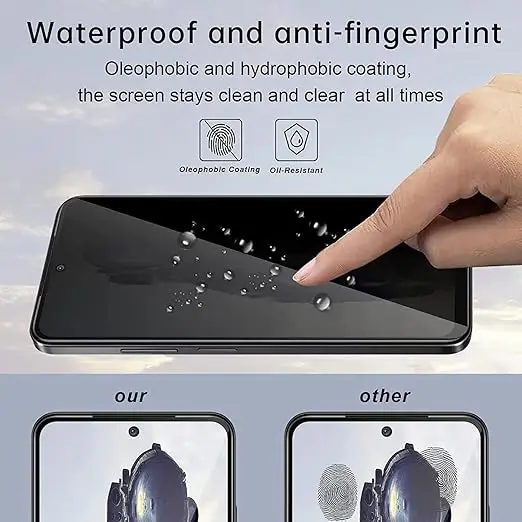 3Pcs Privacy Hydrogel Film For Realme Narzo N65 5G N61 N63 N53 N55 Anti-Spy Screen Protector