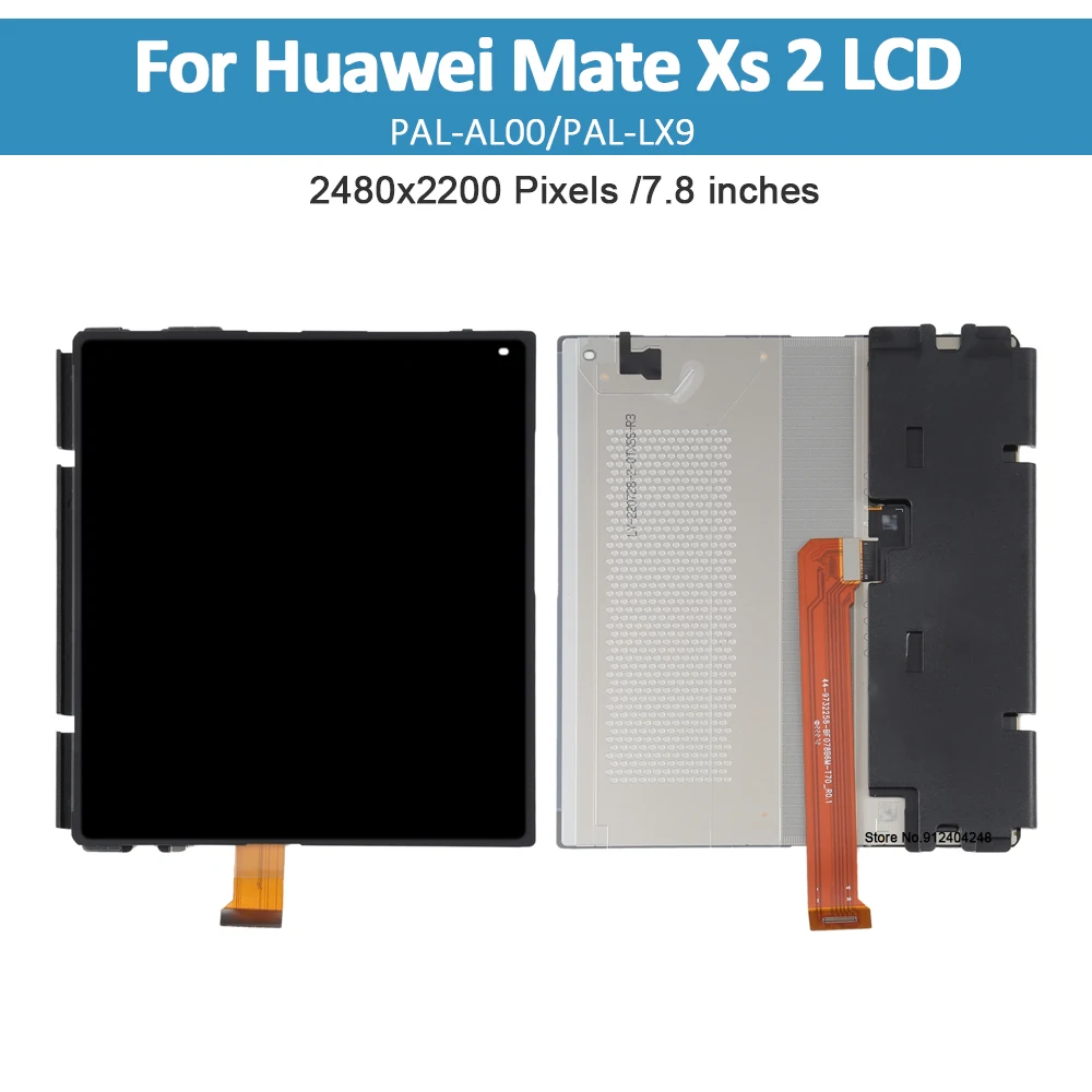 Imagem -02 - Tela Interna Oled para Huawei Mate xs Display Lcd Montagem Digital Original Pal-al00 Pal-lx9 7.8