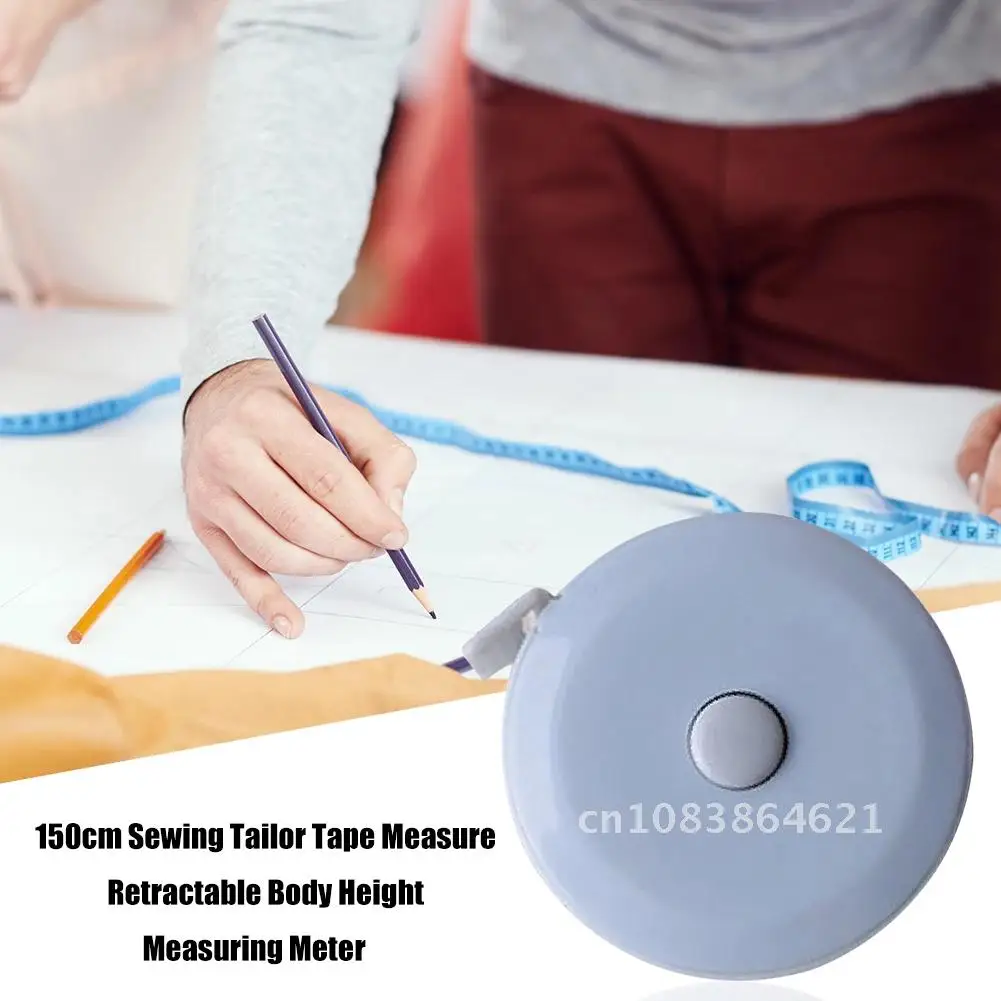 

1pc 150cm/60" Tape Measures Portable Retractable Ruler Children Height Ruler Centimeter Inch Roll Tape Measure