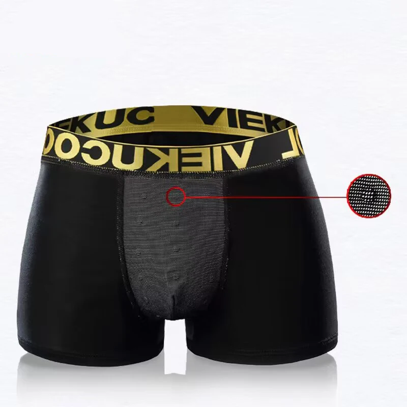 1Pcs New Mens Underwear Male Boxers Sexy Black Underpants Comfortable Breathable Fashion Boys Modal Panties Boxershorts Men