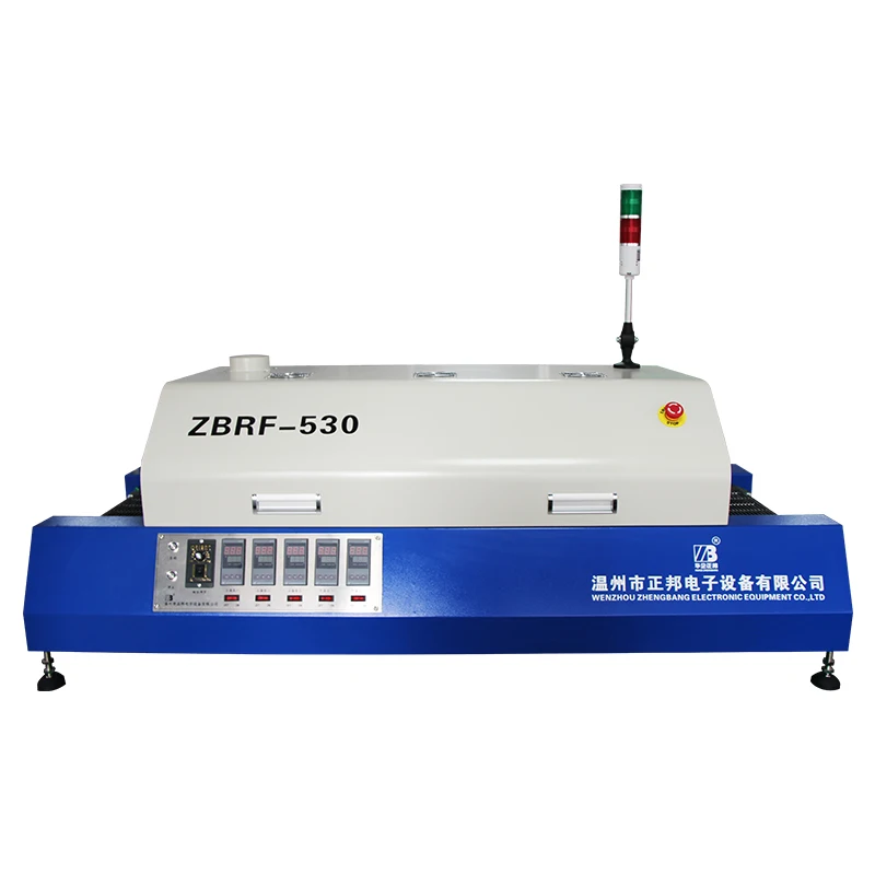 ZHENGBANG Manufacturer Reflow Oven ZBRF530 With High Quality Thermocouple Porcelain Bead Protect