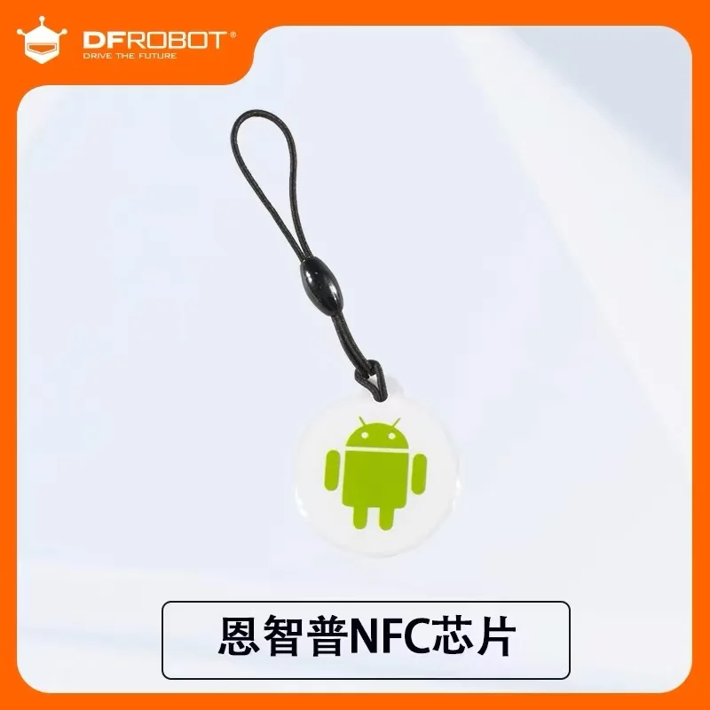 Электронная метка NFC, круглый кулон, чип S50, совместимый с RFID/NFC 13,56 МГц